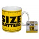 Taza Mensaje Size Matters