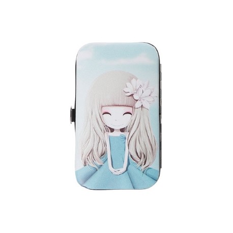 Set Manicura Muñeca Azul