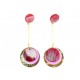 Pendientes Oro Rojo