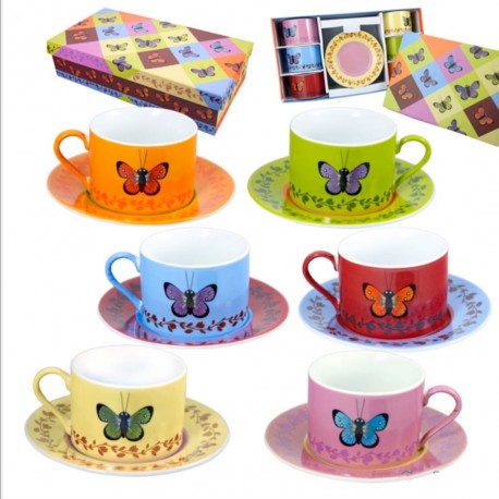 Taza Mariposa Set