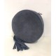 Bolso Piel Bandolera Azul Gris