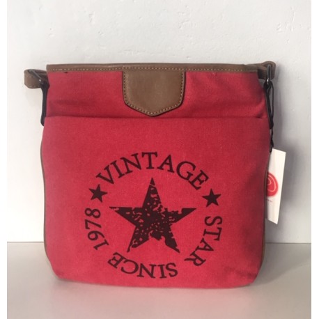 Bolso Bandolera Estrella Roja