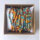 Pulsera Madera Turquesa