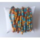 Pulsera Madera Turquesa