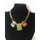 Collar Piedras Colores
