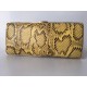 Bolso Fiesta Serpiente Mostaza