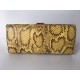 Bolso Fiesta Serpiente Mostaza