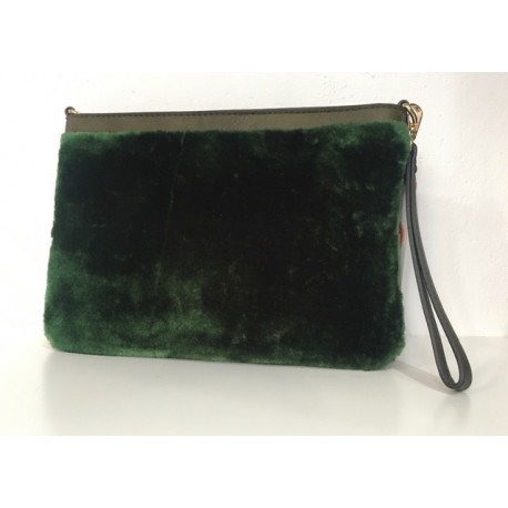 Bolso Peluche Green