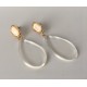 Pendientes Cristal Nácar