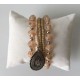Pulsera 5 Cristal