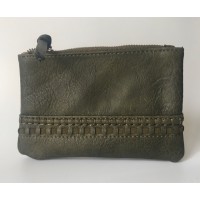 Cartera Monedero Verde