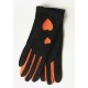 Guantes Corazón Naranja