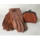 Guantes Marrón Taupé