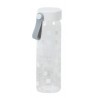 Botella Cristal Cuadritos Blancos