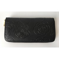 Cartera Flores Negras