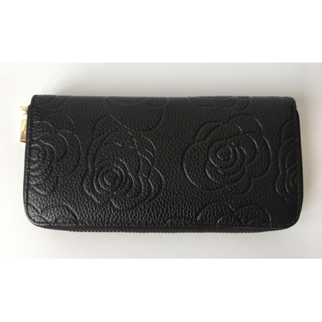 Cartera Flores Negras