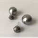 Pendientes Perla Negra