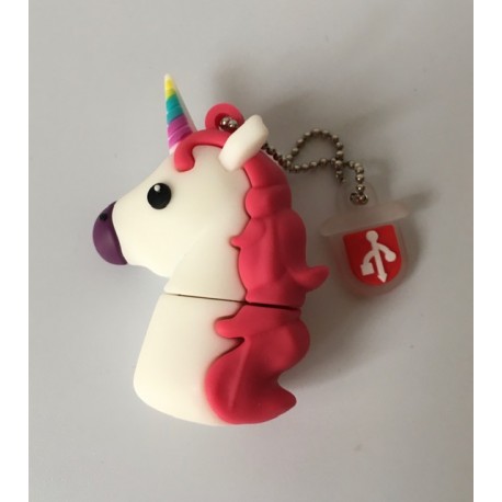 Pendrive USB Unicornio Rosa