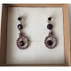 Pendientes Cristal Rosa