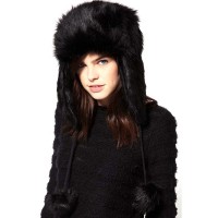 Gorro Negro Peluche