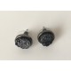 Pendientes Alex Negro Mini