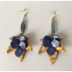 Pendientes Flor Camel