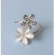 Anillo Flor Nácar