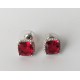 Pendientes Cristal Rojo