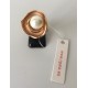 Anillo Perla Dorada
