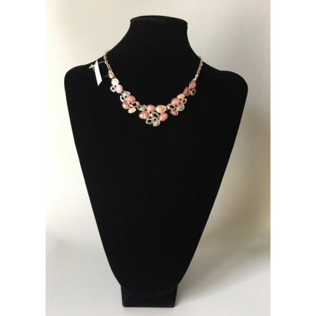 Collar Aros Rosas