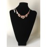 Collar Aros Rosas