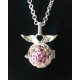 Collar Llamador Angel Rosa