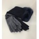 Guantes Largos Gris