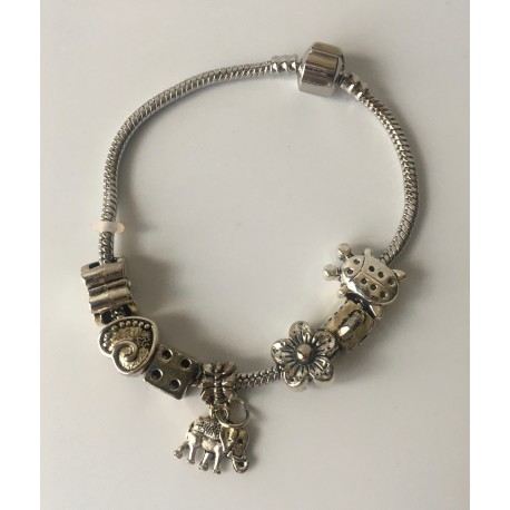 Pulsera Elefante Tortuga