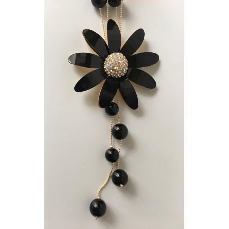 Collar Nácar Negro