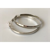 pendientes-aros-plateados