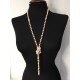 Collar Perlas Rosas