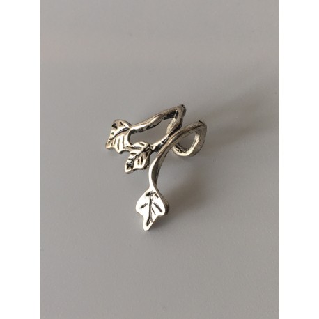 Pendiente Cuff Hojas