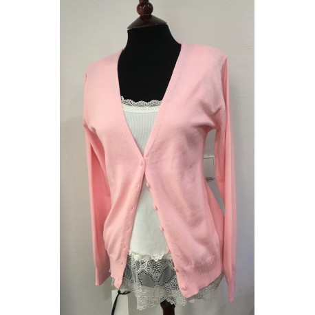 chaqueta-punto-verano-rosa