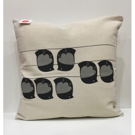 Funda Almohada Pajaritos