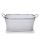Cesta Metal Blanco