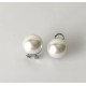 Pendientes Perla Blanca