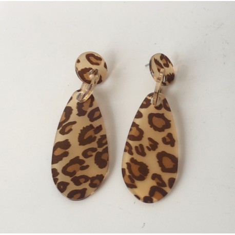 Pendientes Animal Print