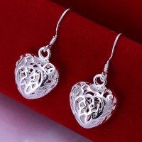 Pendientes Corazón Plata