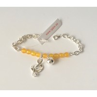 Pulsera Música Amarilla