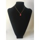 Collar Corazón Rojo