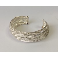 Pulsera Brazalete Trenza