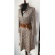 Vestido Marrón Camel 