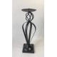 Candelabro Metal Gris
