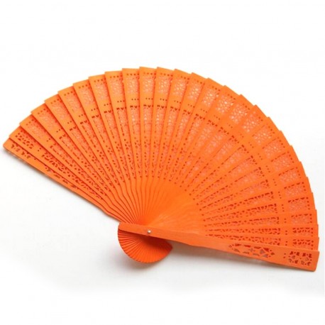 abanico-artesanal-madera-naranja